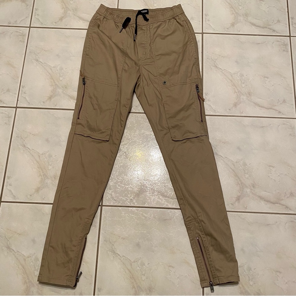 Zanerrobe Khaki Cargo joggers
